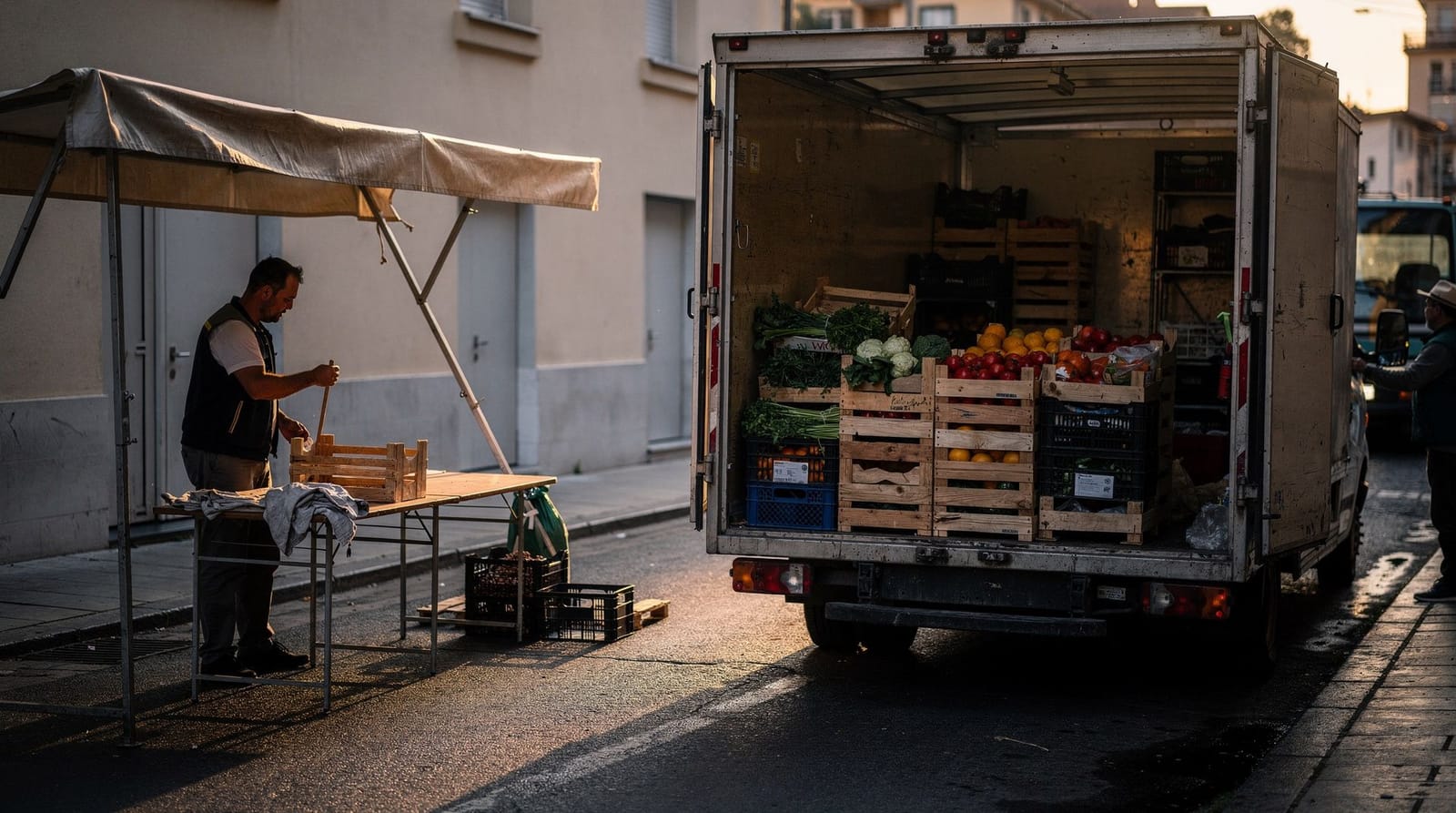 A first morning in Ballarò