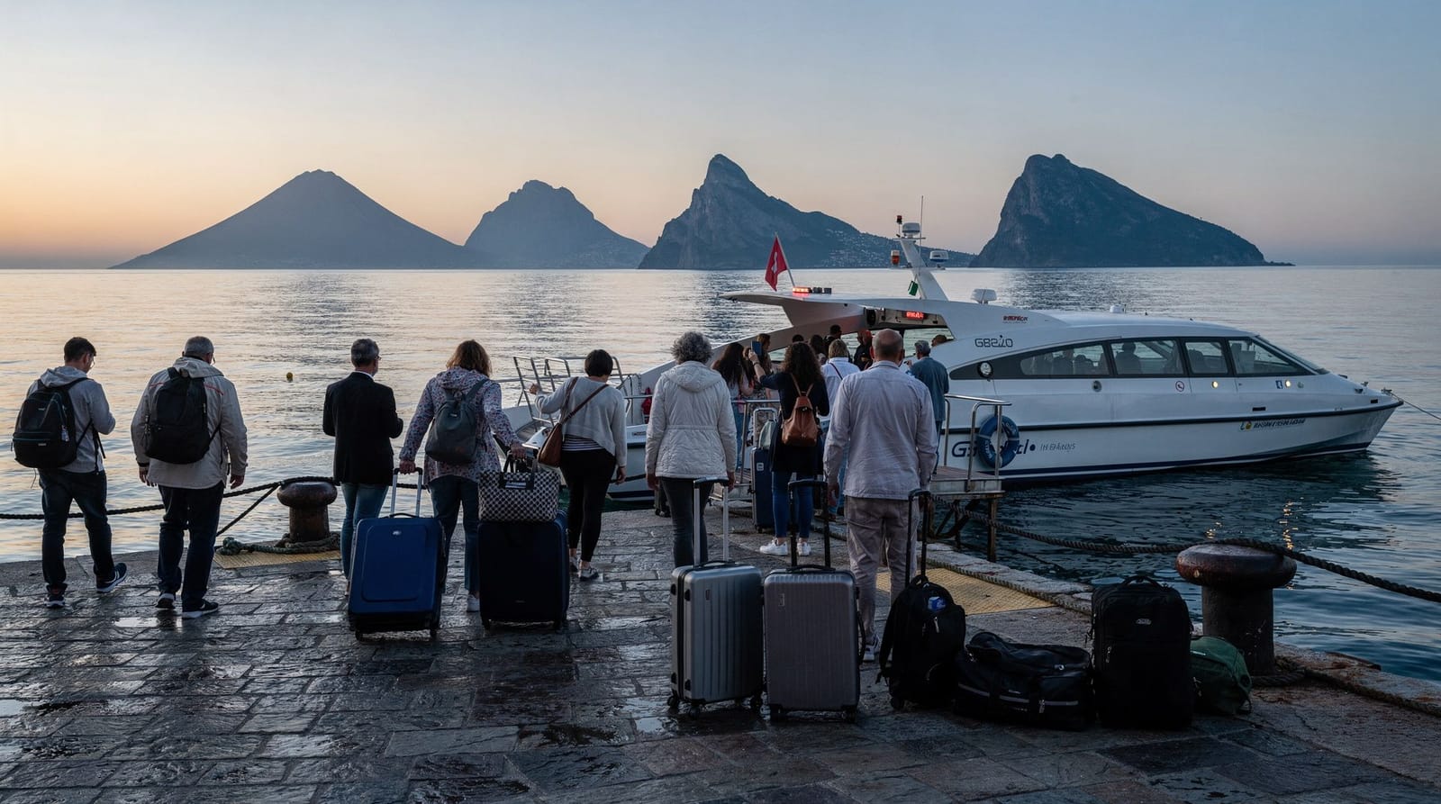 The Aeolian Islands, choosing between seven