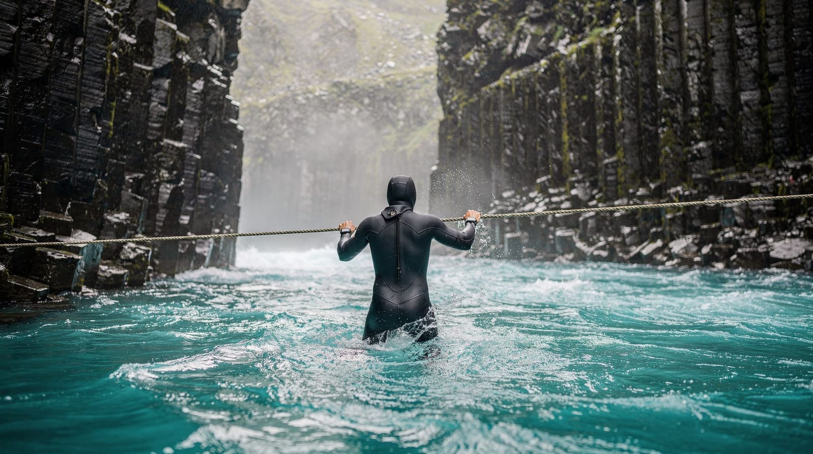 The Alcantara Gorges: body rafting and basalt