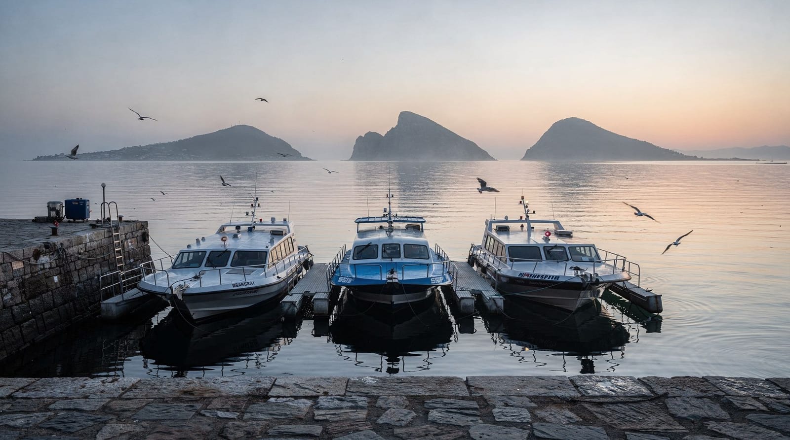 The Egadi Islands, Favignana, Levanzo and Marettimo