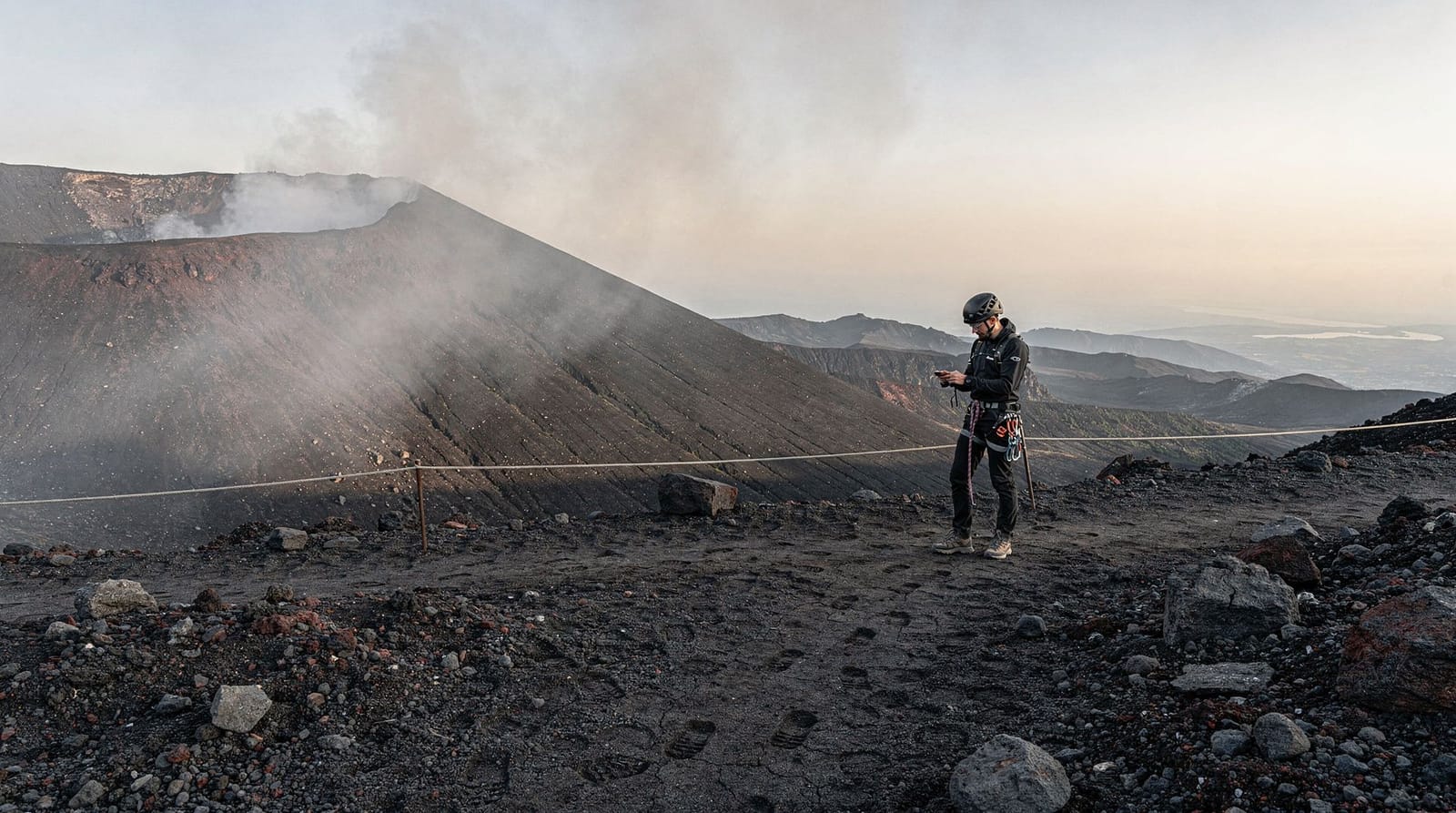 Etna eruptions, ash and safety