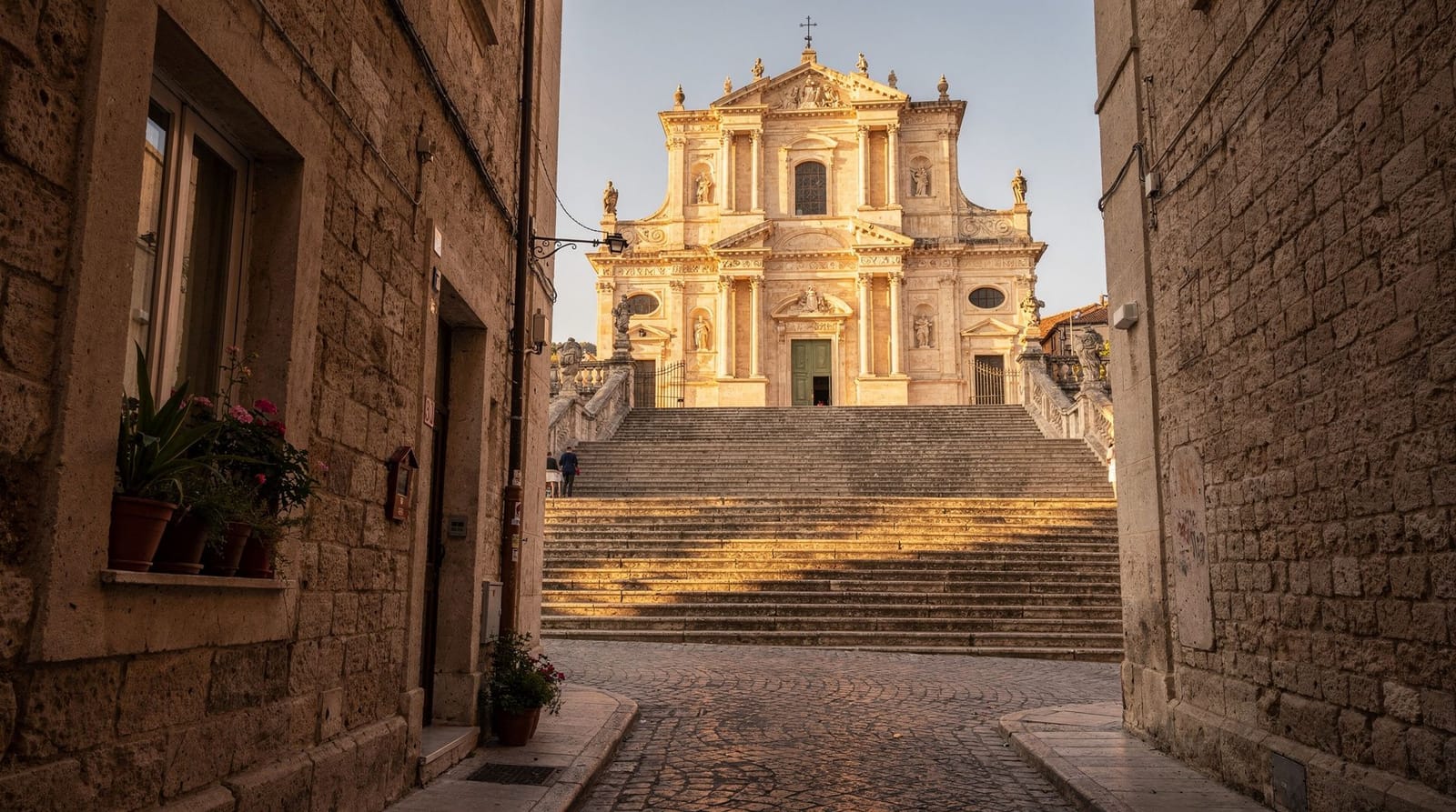 Ragusa Ibla: the staircase town