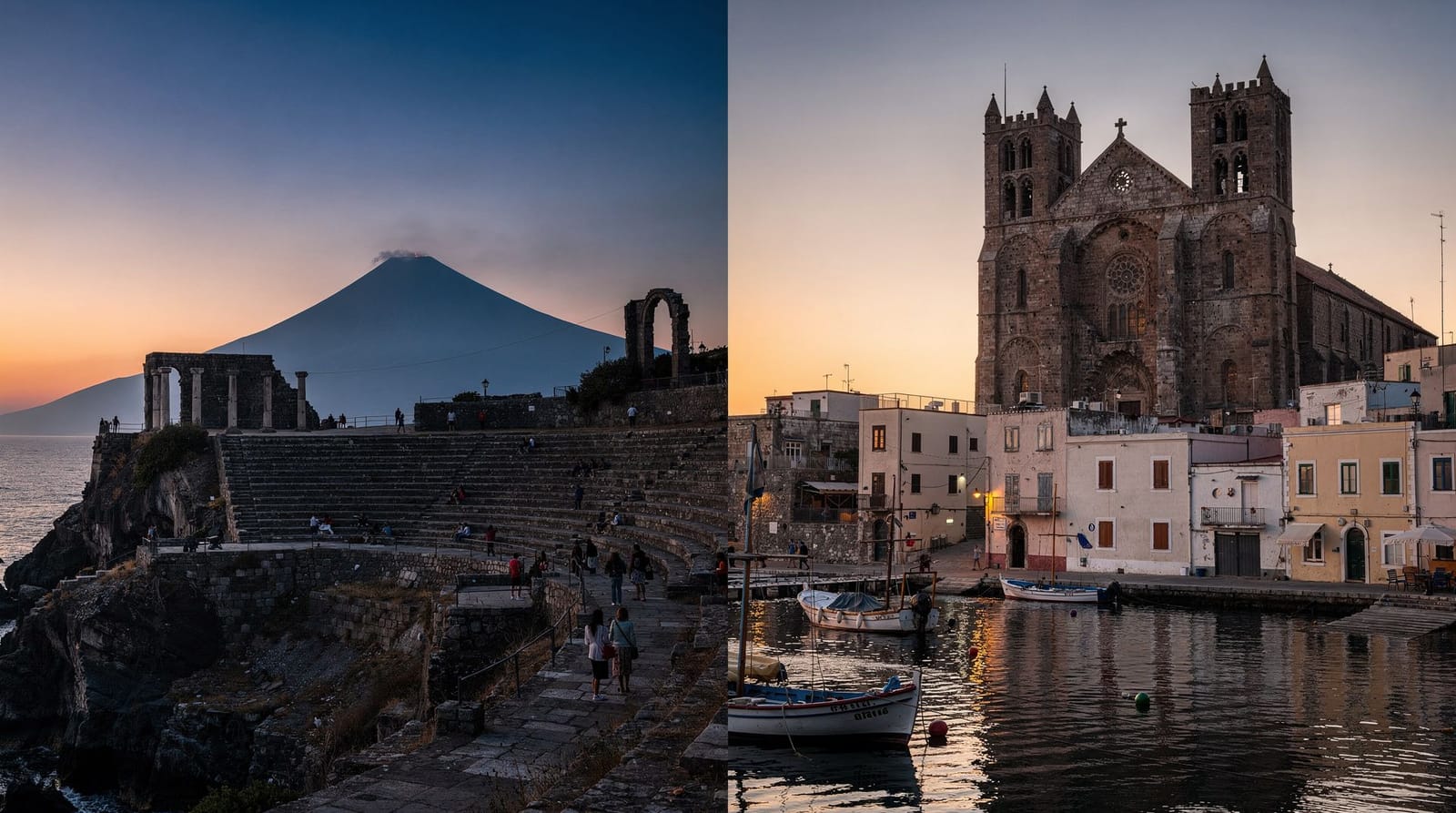 Taormina or Cefalù